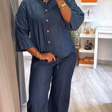 Ensemble jeans fluide Sia (brut)
