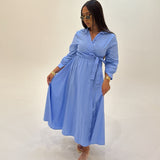 Robe Jasmine (bleu)