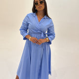 Robe Jasmine (bleu)
