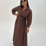 Robe Jasmine (marron)