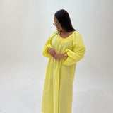 Robe Fairouz jaune