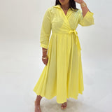 Robe Jasmine (jaune)