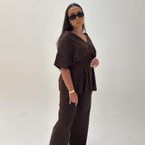 Ensemble Alba (marron)