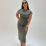 Robe Dina (kaki)