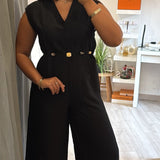 Combinaison fluide Lina (noir)