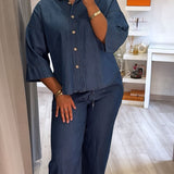Ensemble jeans fluide Sia (brut)