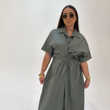 Robe Elya (kaki)