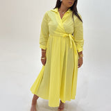 Robe Jasmine (jaune)