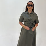Robe Sara (kaki)