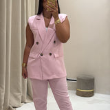 Ensemble Leyana (rose)